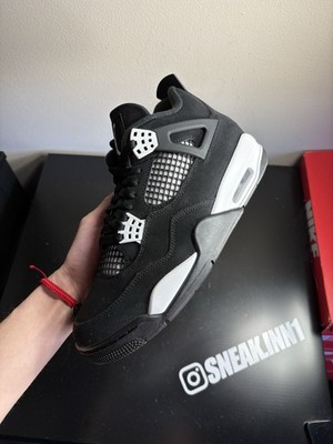 Size 9 - Air Jordan 4 Retro White Thunder - LEFT SHOE ONLY