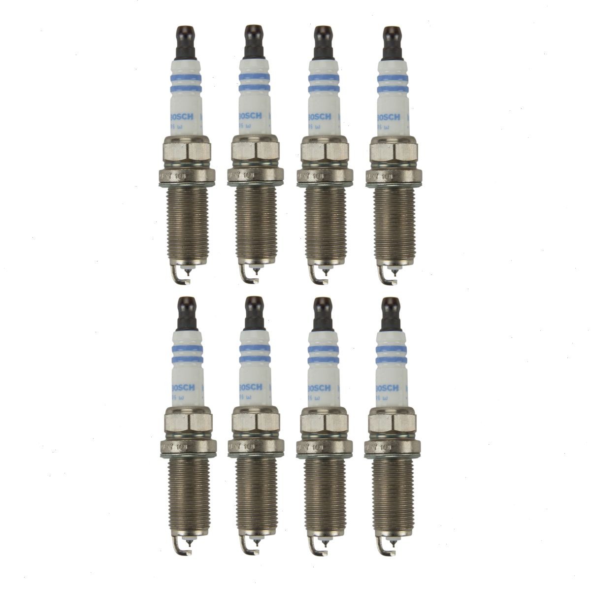 8 pc Bosch Double Iridium Spark Plugs for 2008-2021 Toyota Land Cruiser 5.7L lq