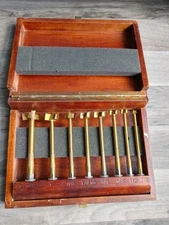 KIK Forstner Bits from TG Tools 8 pieces w/Wooden Case 7 + 1-pc 