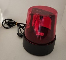 Rotating Red Flashing Light Beacon Party Lamp DJ Strobe Light Disco Halloween