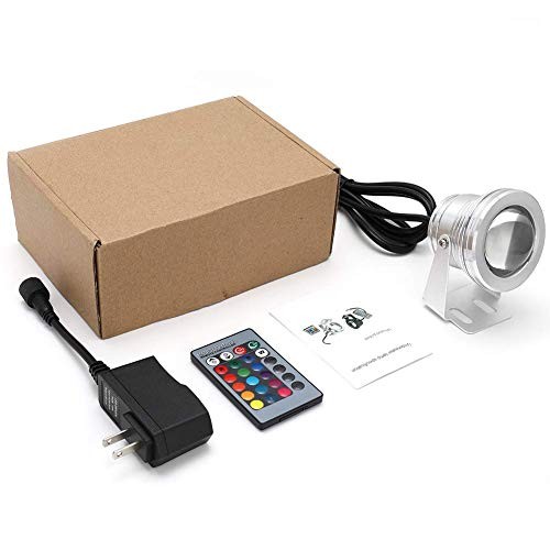 Eecoo Luci Led Subacquee Ip68 Faretto Sommergibile Cambia Colore - Foto 7 di 7