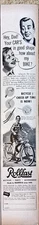 Vintage 1951 Print Ad Rollfast Bicycles Parts Accessories Harris Check-Up Time
