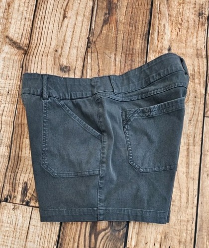 Buckle Black Label Pull-On Chino Shorts Women's Size Medium Inseam 4.5" Gray - Picture 3 of 8