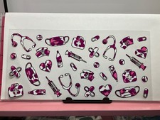 UvDtf Nurse Theme Wraps