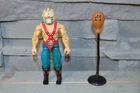1987 Gijoe Cobra Physical Trainer ( Big Boa ) W/ Punching Bag & Stand !