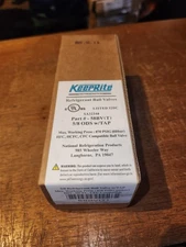 NEW KEEPRITE 58BV(T) REFRIGERATION BALL VALVE WITH PRESSURE TAP SHIPS FREE