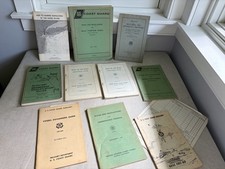 Vintage US Coast Guard Manuals Lot 1939-1970 Maritime Boating USCG Ephemera