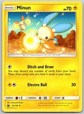 Minun 54/168 Uncommon Celestial Storm Pokemon Lightly Played