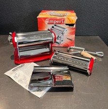 Imperia SP150 / Imperia 150 Pasta Machine  Red  Williams Sonoma  Made in Italy
