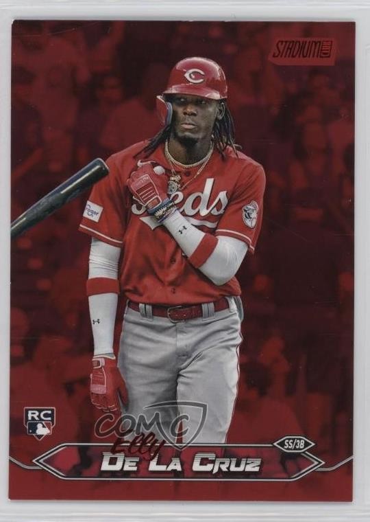 2024 Topps Stadium Club Red Foil Elly De La Cruz #48 1pk2