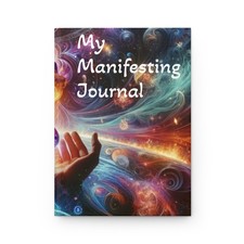 Manifestation Journal, Law of Attraction Notebook, Positive Affirmation Diary,