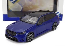 SOLID 1814801 BMW - 5-SERIES M5 TOURING (G99) SW STATION WAGON 2024 1/18 BLUE M