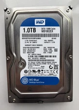 Western Digital Blue 1.0TB 3.5" Internal Desktop Hard Drive SATA (WD10EZEX)