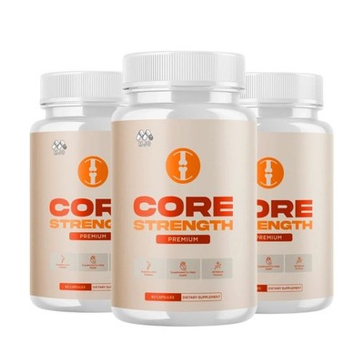 (3 Pack) Core Strength Joint Support Advanced Formula CoreStrength 180 Capsules
