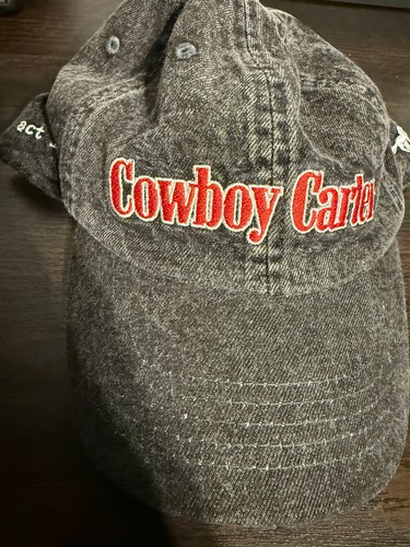 Beyonce Official Cowboy Carter Black Denim Baseball Cap