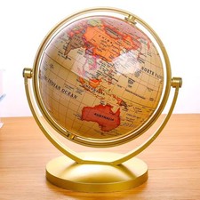 Rotating World Globe with Stand Educational Geographic Globe Gift For Child Kid