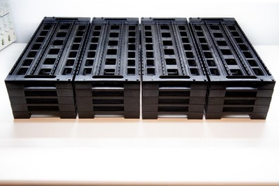 Lot of 20 - Fancort RA-24CP Industrial 23'' ESD Conductive PCB Racks