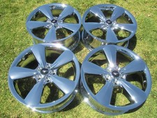 Set New 18 Ford Mustang Oem Chrome Wheels 2005-2014 Dr33-1007-ca