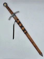 Crusader Knight Templar Short Medieval Sword Dager Broadsword METAL Gift For Him