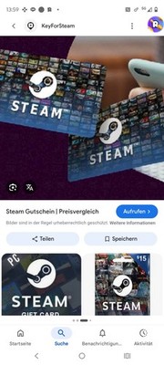 Steam Karte 10 