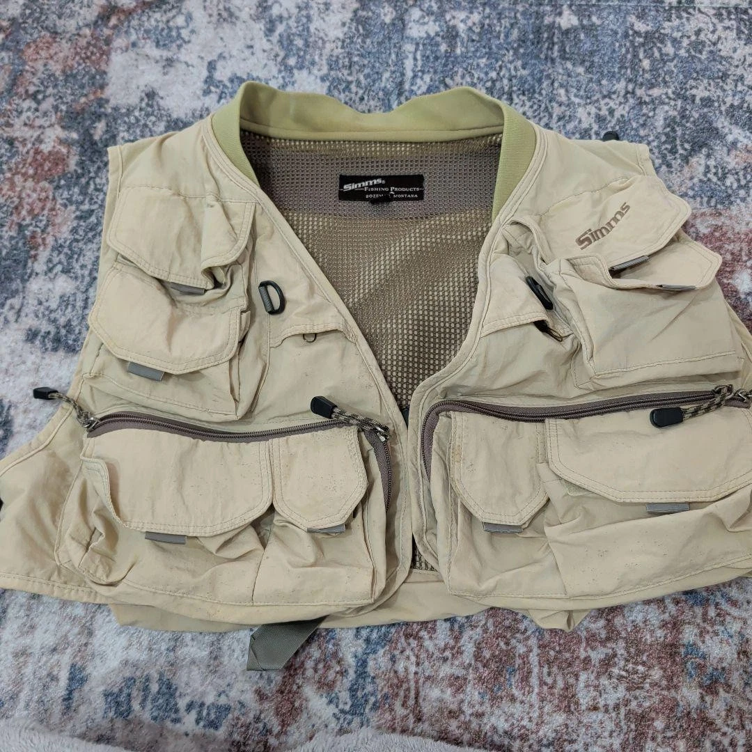 Beige Fishing Simms Fishing Vests for sale | eBay