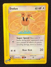 Doduo 73/147 Aquapolis Pokemon Card LP-NM