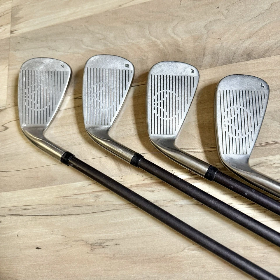 TAYLORMADE BURNER OVERSIZE IRONS 4-PW AW (8 CLUBS) BUBBLE GRAPHITE S-90 PLUS RH - Image 4 of 4