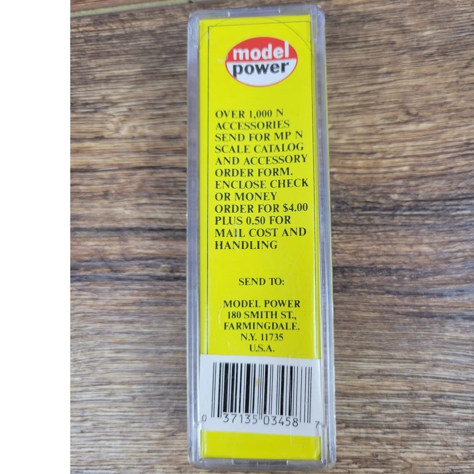 Model Power N Scale Dow Chemical Tank Car Freight Train Car New - Image 2 of 3