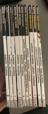 Scalped TPB Lot Volumes 1-10 by Jason Aaron Vertigo Comics Complete Series