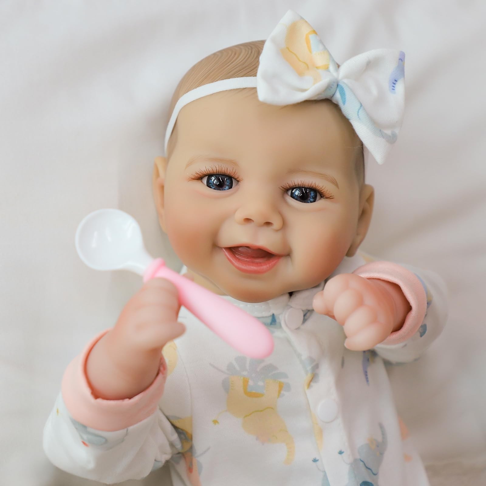 18-Inch Realistic Soft Body Baby Doll with Accessories for Kids 3+ Gifts