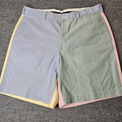 Brooks Brothers Patch Panel Oxford Cloth Bermuda Shorts Size 38 Preppy
