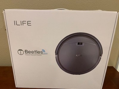 ILIFE Beetles Series Robotic Vacuum Cleaner Model A4 Titanium Gray New In Box