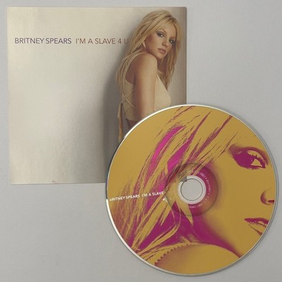 Britney Spears I'm A Slave 4 U CD Single Promo 2001 Jive Records CD & ARTWORK