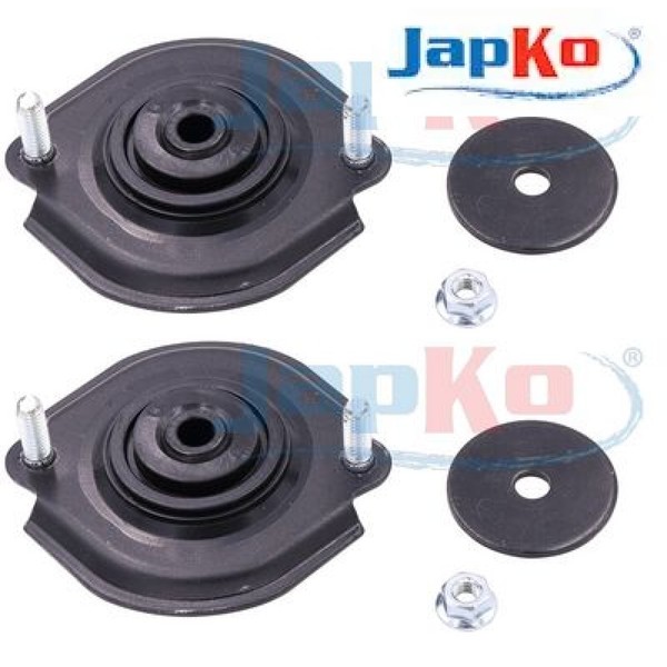 2X FederbeinstüTzlager Japko SMJ0040 2 Domlager Federbeinlager Hinten-image