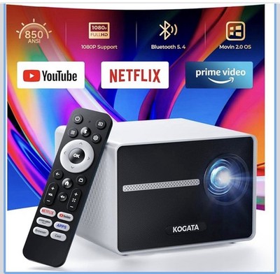 Kogata YG291 Netflix Licensed Smart Projector