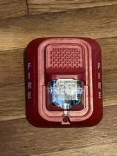 System Sensor SRL Strobe Only.Red, Wall Mount. Used, Work, GreatCondition