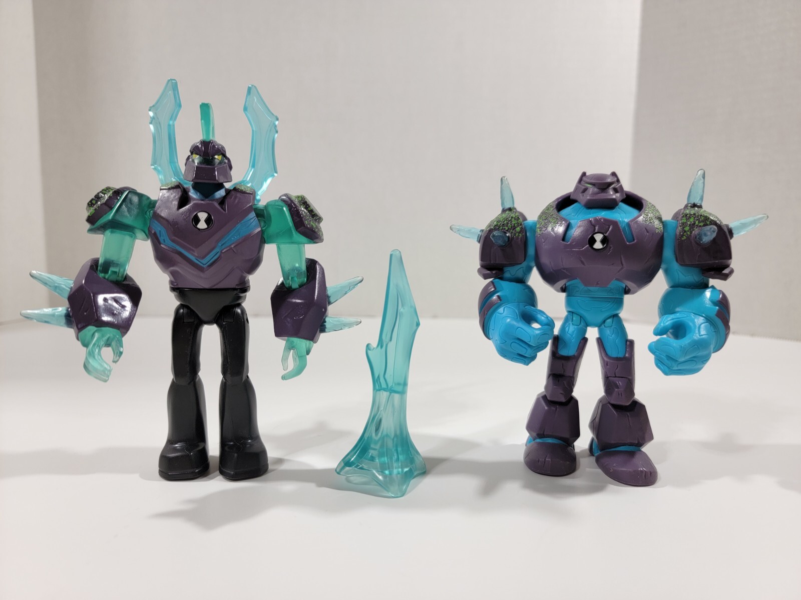 Ben 10 Hot Omni Enhanced Shot Rock Diamondhead CN Action Figure Lot ...