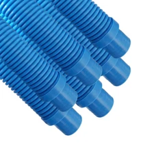 Puri Tech Pool Cleaner Vac Hose Kreepy Krauly Barracuda 1.5 in x 4 ft Blue 6 pk
