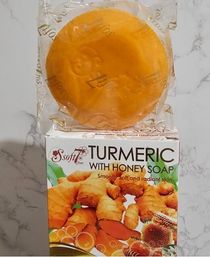 S.Soft7 K.Brothers Turmeric Honey Skin Care Natural Herbal Soap Radaint Skin120g - Picture 10 of 17