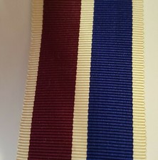 Medal Ribbon-  Royal Air Force Meritorious Service Medal sold in 6 inch lengths 