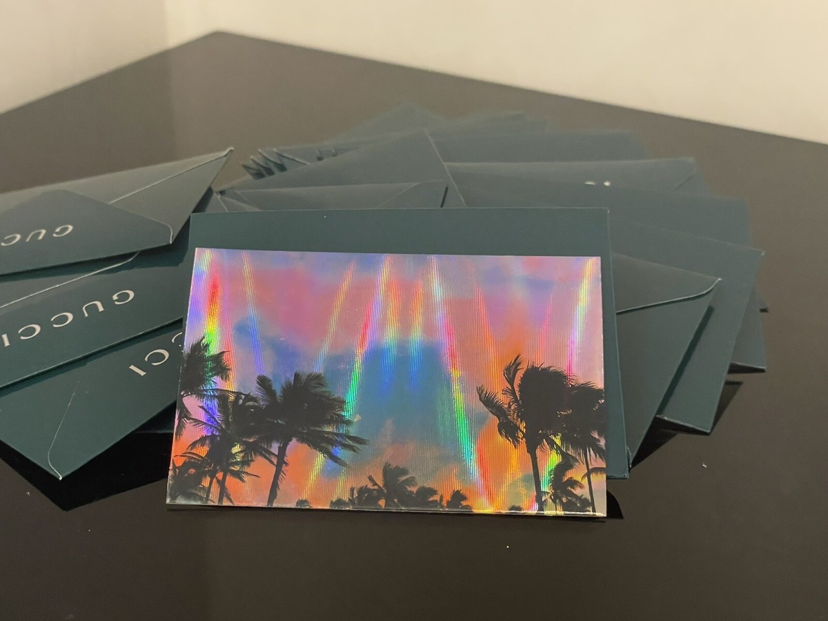 Gucci Small Holiday New Year Party Gift Money Favor Invitation