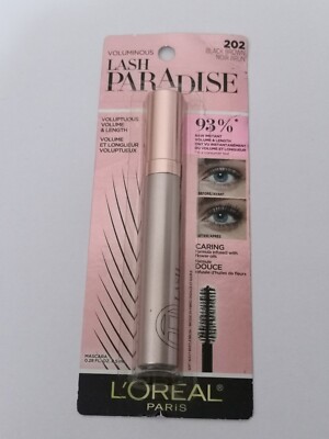 NEW L'Oreal Paris Voluminous Lash Paradise 202 Black Brown SEALED