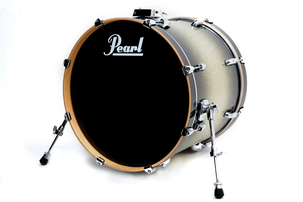 Pearl Vision VML 22x18 Bassdrum w BB300 Black Silver Burst eBay