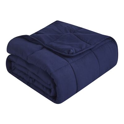 Topcee Weighted Blanket (12lbs 60''x80'' Queen Size) Cooling Breathable Heavy B...