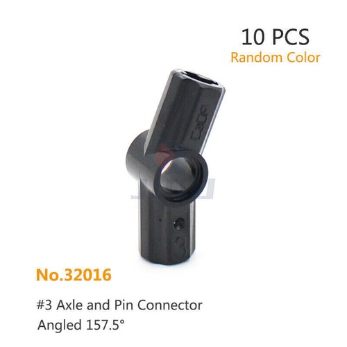 Technic Compatible Axle Connector Parts Pin Perpendicular Connectors Joint Bulk - Picture 32 of 59