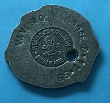 ディズニーパイレーツオブカリビアンスカルスボーンコイントークン ディズニーパイレーツオブカリビアンスカルスボーンコイン