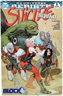 Suicide Squad #1 (NM) `16 Williams/ Lee (Nerd Block Variant/ Sealed)