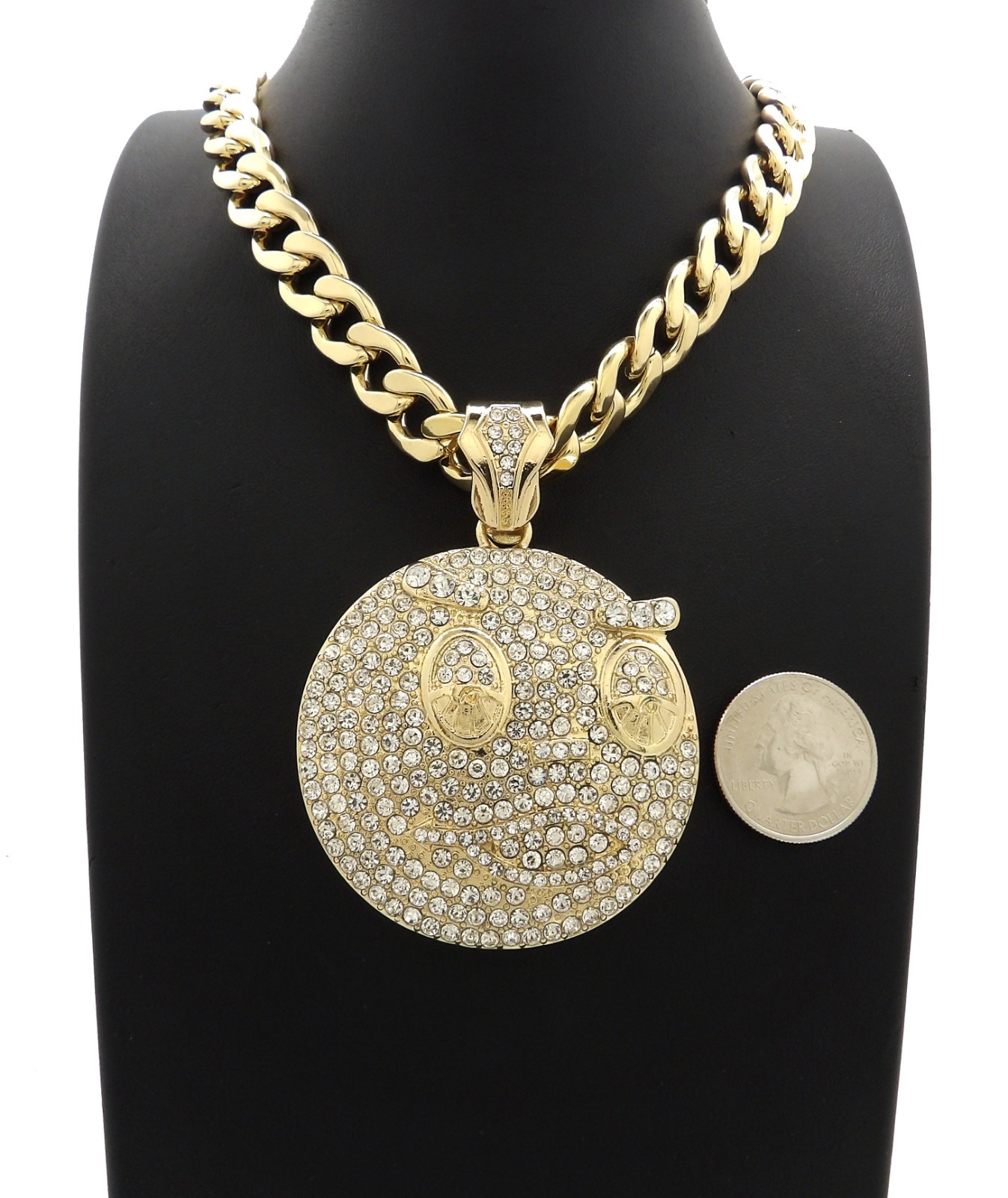 Купить NEW ICED GLO GANG PENDANT WITH 