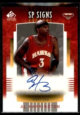 Al Harrington 2004-05 SP Signature Edition Signs Autograph Auto 080/100 #3