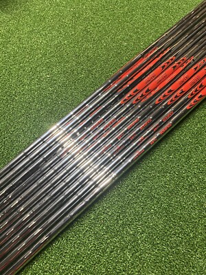 Set Of 10 x NS PRO Modus 3 Tour 105 X Flex TT Golf Shaft 4-PW + 3 Extra Wedge